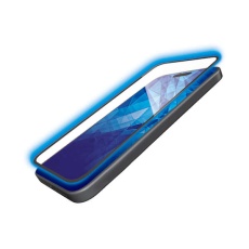 【PM-A23AFLKGOBL】iPhone 15 ガラスフィルム カバー率99% ゴリラ 0.21mm 高透明 ブルーライトカット