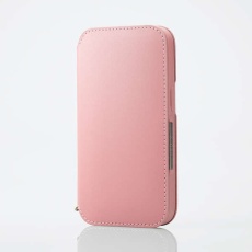 【PM-A23APLFY2PN】iPhone 15 ソフトレザーケース 手帳型 磁石付 NEUTZ