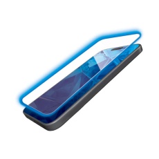 【PM-A23CFLGGBL】iPhone 15 Pro ガラスフィルム 高透明 ブルーライトカット