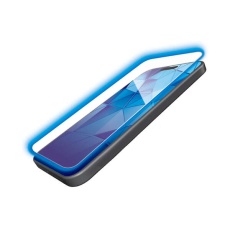 【PM-A23CFLGHOBL】iPhone 15 Pro ガラスフィルム 超強靱 ゴリラ 0.21mm ブルーライトカット