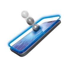 【PM-A23CFLPBLR】iPhone 15 Pro フルカバーフィルム 衝撃吸収 反射防止 BLカット 指紋防止