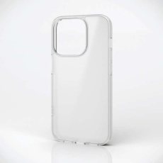 【PM-A23CHVCKMCR】iPhone 15 Pro ハイブリッドケース シルキークリア