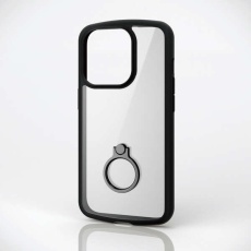 【PM-A23CTSLFCRBK】iPhone 15 Pro TOUGH SLIM LITE フレームカラー リング付