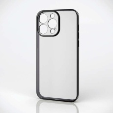 【PM-A23DUCTMKBK】iPhone 15 Pro Max ソフトケース 極限 メタリック