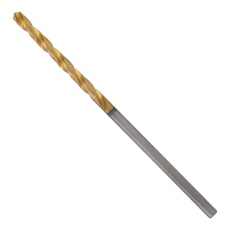 【454210】鉄工用チタンコーティングドリル 1.0mm
