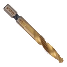 【TDT-8】スパイラルドリルタップ 貫通穴用 M8×1.25mm
