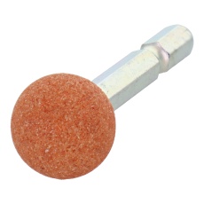 【WA6-43】WA6-43 六角軸軸付砥石 丸型 #60