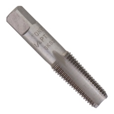 【PT1/4】ねじ切りパイプタップ 呼寸法1/4×ピッチ19mm