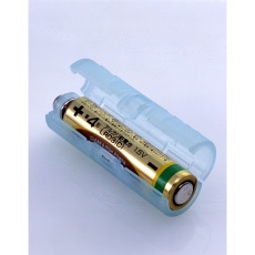 【ADC-430BL】電池変換アダプター 単4形→単3形変換 青 2本入