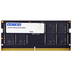 【ADS5600N-X8G】PC5-5600規格 DDR5-SDRAM SO-DIMM for NoteBook PC 8GB