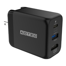 【APD-V034ACH-BK】4K 出力対応/PD3.0対応充電器(最大34.5W/Type-C×1、Type-A×1 & HDMI×1/Type-C ケーブル付属/ブラック)