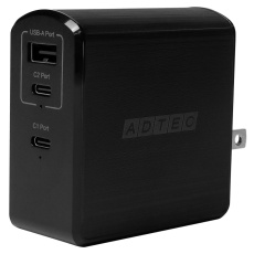 【APD-A105AC2-WC-BK】PD充電器+ケーブル(最大105W/Type-C×2、Type-A×1/Type-C ケーブルセット)