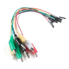 【SFE-CAB-15186】ジャンパワイヤ(メス～ワニ口)