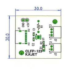 【CLFP-123(3.9K)】リン酸鉄リチウムイオン電池用充電基板(1セル用)