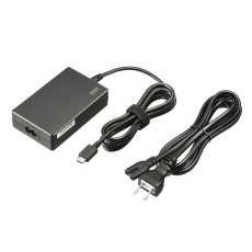 【ACA-PD94BK】USB PD対応AC充電器(PD100W/TypeCケーブル一体型)