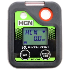 【SC-04(HCN)ｶﾝﾃﾞﾝﾁｼﾖｳ】個人装着型シアン化水素計SC-04乾電池仕様