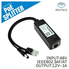 【M5STACK-A139】PoEスプリッタ IEEE802.3-AF/AT(12V1A)