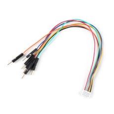 【CAB-23353】Breadboard to JST-GHR-06V Cable-6-Pin x 1.25mm Pitch (For LoRaSerial)