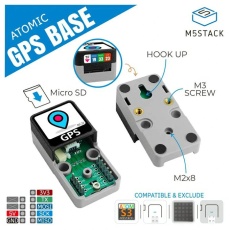 【M5STACK-A134】ATOMIC GPS ベース(M8030-KT)