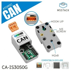 【M5STACK-A103】ATOMIC CANバスベース(CA-IS3050G)