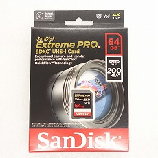 【SDSDXXU-064G-GN4IN】SDXCカード 64GB EXTREME PRO