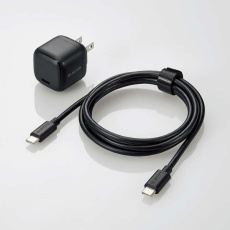 【MPA-ACCP7620BK】USB Power Delivery 20W AC充電器(C-Cケーブル付属/1.5m)