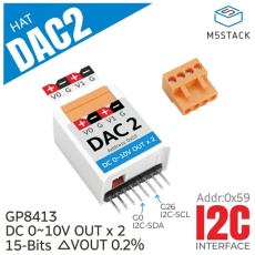 【M5STACK-U068-B】M5StickC DAC2 Hat