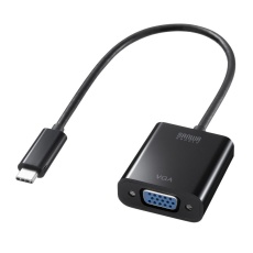 【AD-ALCV02】USB Type C-VGA変換アダプタ
