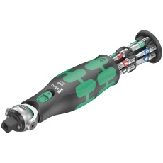 【004280】サイクロップ 首振り式ラチェットドライバー ビット12本収納