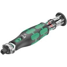 【004282】サイクロップ 首振り式ラチェットドライバー インチ用 ビット12本収納