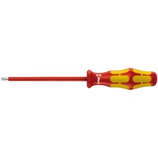 【006110】絶縁マイナスドライバー 刃先サイズ3.5 軸長100mm