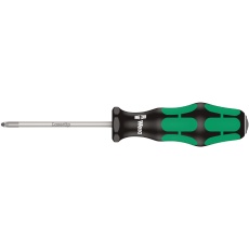 【009310】WERA ベラ ポジドライブドライバー 刃先サイズPZ1 軸長80mm クラフトフォームハンドル 