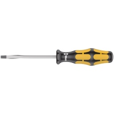 【018260】WERA ベラ 貫通マイナスドライバー 刃先サイズ3.5 軸長80mm クラフトフォームハンドル 