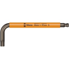 【022674】WERA ベラ ボールヘックスプラス キーレンチ 対辺5.0mm 全長90mm 