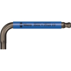 【022677】WERA ベラ ボールヘックスプラス キーレンチ 対辺10mm 全長125mm 
