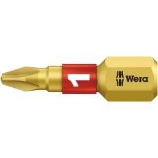 【056400】WERA ベラ ダイヤモンドコーティング プラスドライバービット 刃先サイズPH1 全長25mm 