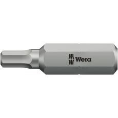 【057505】WERA ベラ Hex-Plus ヘックスプラスドライバービット 刃先サイズ3 全長30mm 