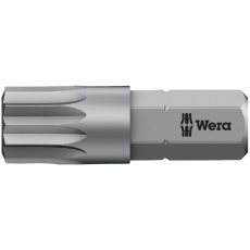 【066165】WERA ベラ スプラインネジ用 ドライバービット 差込6.35mm 刃先サイズ(XZN)M8 全長25mm 
