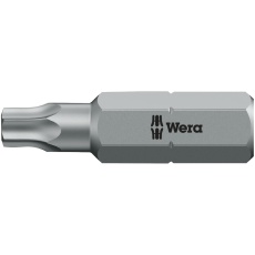【066274】WERA ベラ トルクスプラスネジ用 ドライバービット 差込6.35mm 刃先サイズ(IP)6 全長25mm 