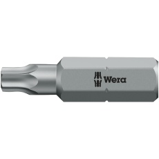 【066280】WERA ベラ トルクスプラスネジ用 ドライバービット 差込6.35mm 刃先サイズ(IP)10 全長25mm 