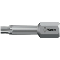 【066305】WERA ベラ TORSION  トルクスネジ用 ドライバービット トーションビット設計 刃先サイズ6.35mm 刃先サイズTX10 全長25mm  