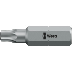 【066325】WERA ベラ TORSION  トルクスネジ用 ドライバービット トーションビット設計 刃先サイズ6.35mm 刃先サイズTX45 全長35mm  