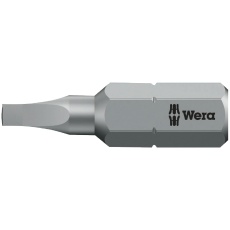 【066400】WERA ベラ Square 四角ソケットネジ用ビット ドライバービット 差込6.35mm 刃先サイズSQ0 全長25mm 