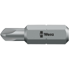 【066620】WERA ベラ TORQ-SET トルクセットネジ用 ドライバービット 差込6.35mm 刃先サイズTS2 全長25mm 