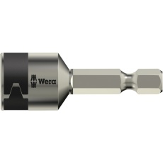 【071222】WERA ベラ ホールドスプリング付き ステンレス製ナットセッター 差込6.35mm 対辺7HEX 全長50mm 