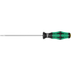 【110002】WERA ベラ 電気工事関連向け 細軸マイナスドライバー 刃先サイズ-3.5mm 軸長125mm 
