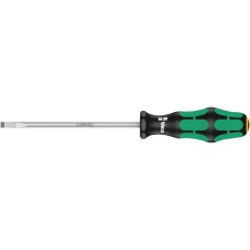 【110007】WERA ベラ 電気工事関連向け 細軸マイナスドライバー 刃先サイズ-5.5mm 軸長125mm 