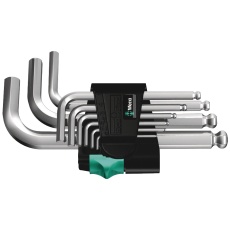 【133163】WERA ベラ ボールヘックスキーレンチ9本組セット 
