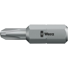 【135009】プラスネジ用 ドライバービット 差込6.35mm 刃先サイズ＋2 全長25mm