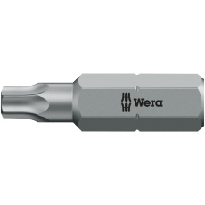 【135121】WERA ベラ トルクスプラスネジ用 ドライバービット 差込6.35mm 刃先サイズ2IP 全長25mm 